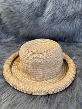 PRICE FIRM Banash Natural Straw Sun Hat - Classic Packable Boater